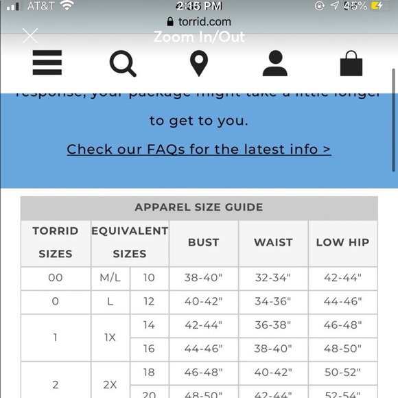 SOLD - Torrid | Navy challis dress - Picture 9 of 9